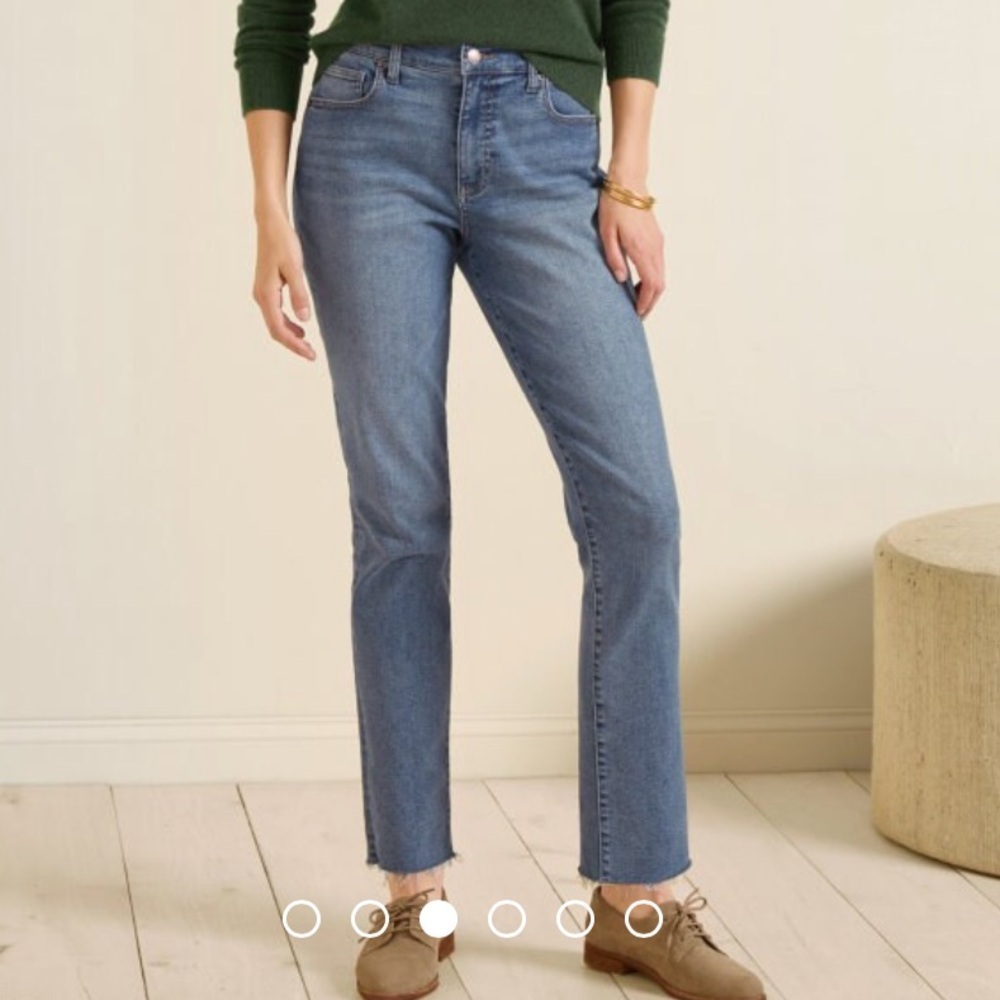 Oliver Logan Crosby Relaxed Fit Taper Denim Jeans Women's Size 32